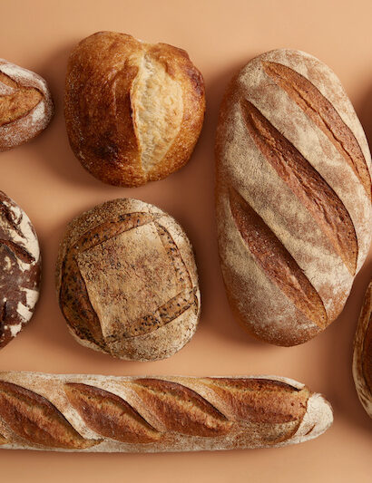 Olika sorters bröd